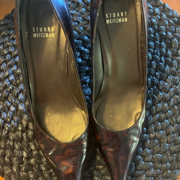 Stuart Weitzman Tortoise Pumps size 8 - Picture 2 of 9
